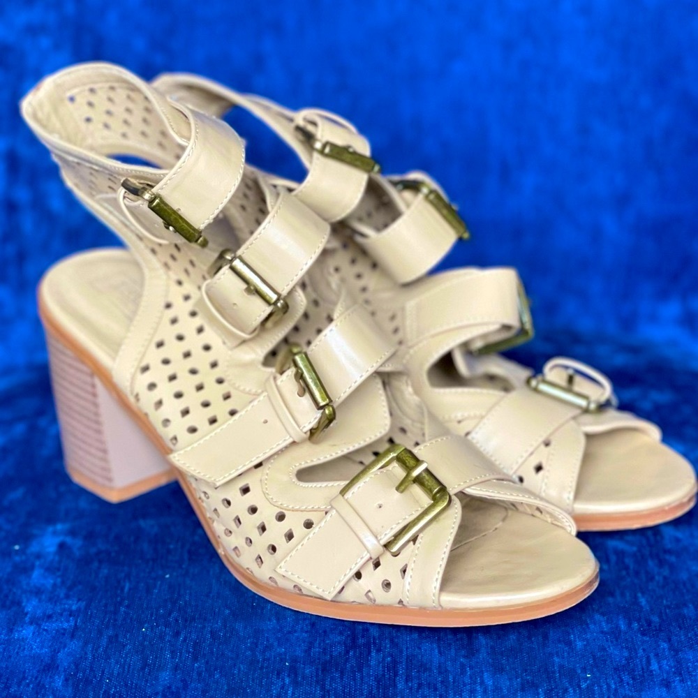 Truffle Collection • Buckle Up Sandal Heels